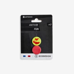 Artengo Antivibrateur De Tennis - FUN *2 Rouge Jaune