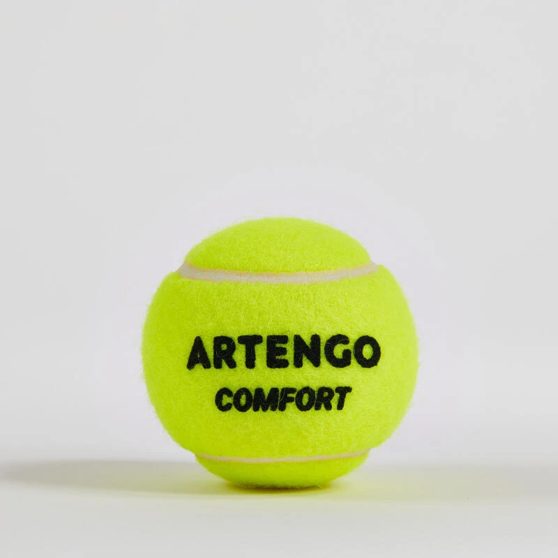 Balle De Tennis Polyvalente - ARTENGO Comfort * 4 Jaune Carton De 18 Tubes 2 Balle De Tennis Polyvalente - ARTENGO Comfort * 4 Jaune Carton De 18 Tubes – Image 2