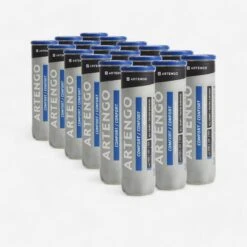 Balle De Tennis Polyvalente - ARTENGO Comfort * 4 Jaune Carton De 18 Tubes