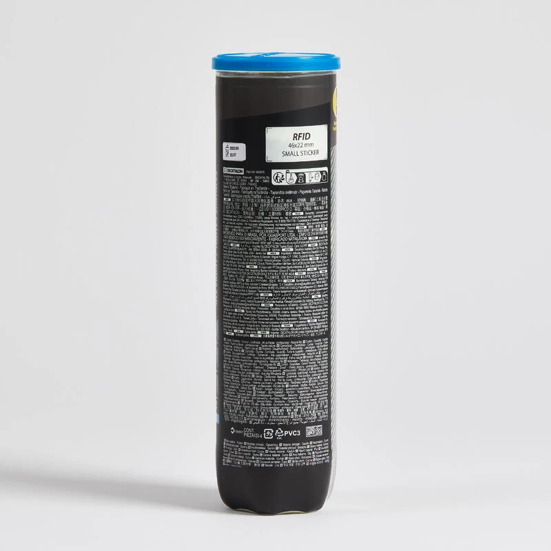 Balle De Tennis Polyvalente - ARTENGO Comfort Pro * 4 JAUNE 2 Balle De Tennis Polyvalente - ARTENGO Comfort Pro * 4 JAUNE – Image 2