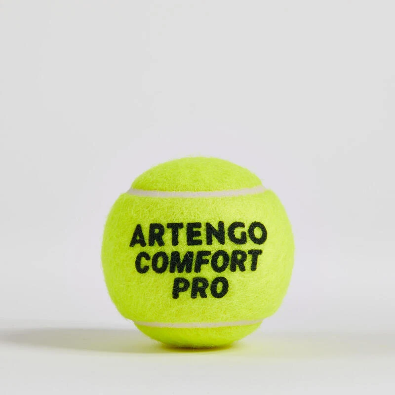 Balle De Tennis Polyvalente - ARTENGO Comfort Pro * 4 JAUNE 4 Balle De Tennis Polyvalente - ARTENGO Comfort Pro * 4 JAUNE – Image 4