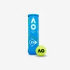 Dunlop BALLES DE TENNIS AUSTRALIAN OPEN*4 JAUNE POLYVALENTE