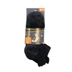 CHAUSSETTES DE SPORT BASSES ARTENGO RS 900 NOIR GRIS LOT DE 3 -Arten Tennis Magasin chaussettes de sport basses artengo rs 900 noir gris lot de 3 3