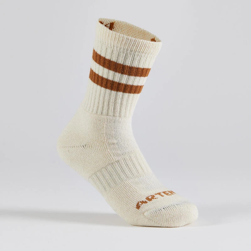 CHAUSSETTES DE SPORT ENFANT HAUTES ARTENGO RS 500 PANTHERE LOT DE 4 4 CHAUSSETTES DE SPORT ENFANT HAUTES ARTENGO RS 500 PANTHERE LOT DE 4 – Image 4