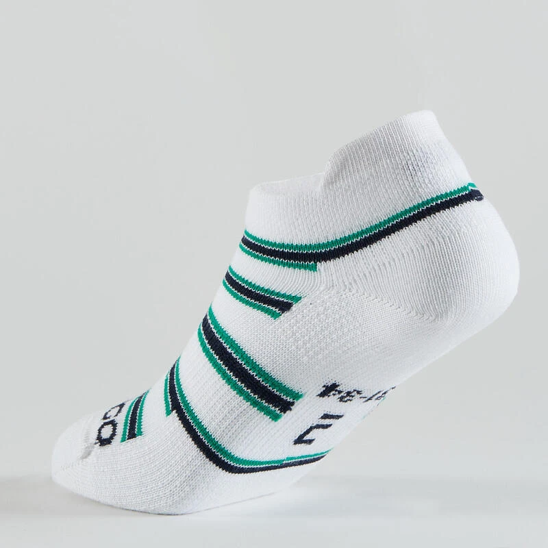 CHAUSSETTES TENNIS ENFANT BASSES ARTENGO RS 160 BLANC MARINE LIGNES LOT DE 5 6 CHAUSSETTES TENNIS ENFANT BASSES ARTENGO RS 160 BLANC MARINE LIGNES LOT DE 5 – Image 6