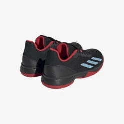 ADIDAS CHAUSSURES DE TENNIS ENFANT COURTFLASH MULTICOURT NOIR -Arten Tennis Magasin chaussures de tennis enfant courtflash multicourt noir 4