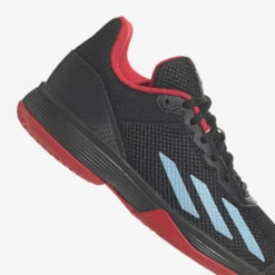 ADIDAS CHAUSSURES DE TENNIS ENFANT COURTFLASH MULTICOURT NOIR -Arten Tennis Magasin chaussures de tennis enfant courtflash multicourt noir 5