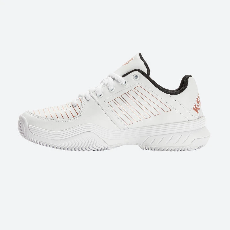 K-Swiss Chaussures De Tennis Femme Terre Battue - COURT EXPRESS HB Blanc Marine 2 K-Swiss Chaussures De Tennis Femme Terre Battue - COURT EXPRESS HB Blanc Marine – Image 2