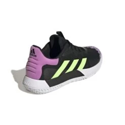 Chaussures De Tennis Homme Multicourt - Adidas SoleMatch Control Noir Viole Vert -Arten Tennis Magasin chaussures de tennis homme multicourt adidas solematch control noir viole vert 5