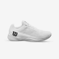 CHAUSSURES DE TENNIS HOMME MULTICOURT - WILSON RUSH PRO 4.0 BLANC
