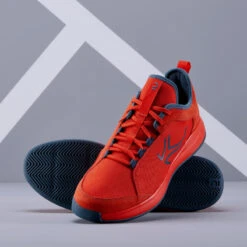Artengo CHAUSSURES DE TENNIS HOMME TS130 ROUGES MULTI COURT -Arten Tennis Magasin chaussures de tennis homme ts130 rouges multi court 4
