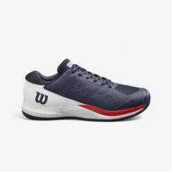 Chaussures De Tennis Multicourt Homme - WILSON RUSH PRO ACE Bleu Blanc Rouge