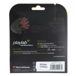 CORDAGE DE TENNIS TECNIFIBRE X-ONE BIPHASE 1,24 -Arten Tennis Magasin cordage de tennis tecnifibre x one biphase 124 2