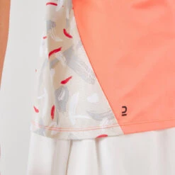 Artengo Débardeur De Tennis Fille - TTK900 Corail -Arten Tennis Magasin debardeur de tennis fille ttk900 corail 5