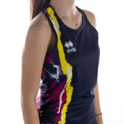 Debardeur Errea Pamela Padel Bleu Femme -Arten Tennis Magasin debardeur errea pamela padel bleu femme 3