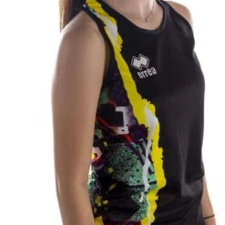 Débardeurs Errea Pamela Padel Noir Femme -Arten Tennis Magasin debardeurs errea pamela padel noir femme 3