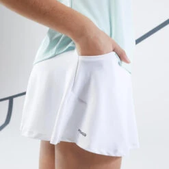 Artengo Jupe De Tennis Fille - TSK500 Blanc 5 Artengo Jupe De Tennis Fille - TSK500 Blanc -Arten Tennis Magasin jupe de tennis fille tsk500 blanc 2