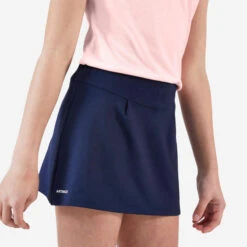 Artengo Jupe Tennis Fille - TSK100 Bleu Marine