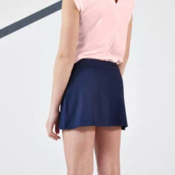 Artengo Jupe Tennis Fille - TSK100 Bleu Marine -Arten Tennis Magasin jupe tennis fille tsk100 bleu marine 3