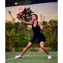 Nouvelle Elegance Robe De Tennis/Padel/Golf Femme Noire -Arten Tennis Magasin nouvelle elegance robe de tennispadelgolf femme noire 2