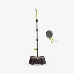 Artengo Pack De Speedball (1 Mât, 2 Raquettes Et 1 Balle) TURNBALL STRONG NOIR JAUNE