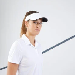 Artengo Polo Tennis Dry Femme - Essentiel 100 Blanc -Arten Tennis Magasin polo tennis dry femme essentiel 100 blanc 2