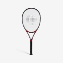 RAQUETTE DE TENNIS ADULTE - ARTENGO SOFTFEEL 107 NOIR ROUGE