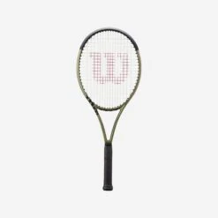 Raquette De Tennis Adulte - WILSON BLADE 100 V8 Verte 300g Non Cordée