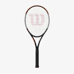 Raquette De Tennis Adulte - Wilson Burn 100LS V4 Noire Orange 280g