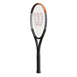 Raquette De Tennis Adulte - Wilson Burn 100LS V4 Noire Orange 280g -Arten Tennis Magasin raquette de tennis adulte wilson burn 100ls v4 noire orange 280g 4