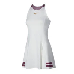 Robe De Tennis Blanches Femme Mizuno Printed