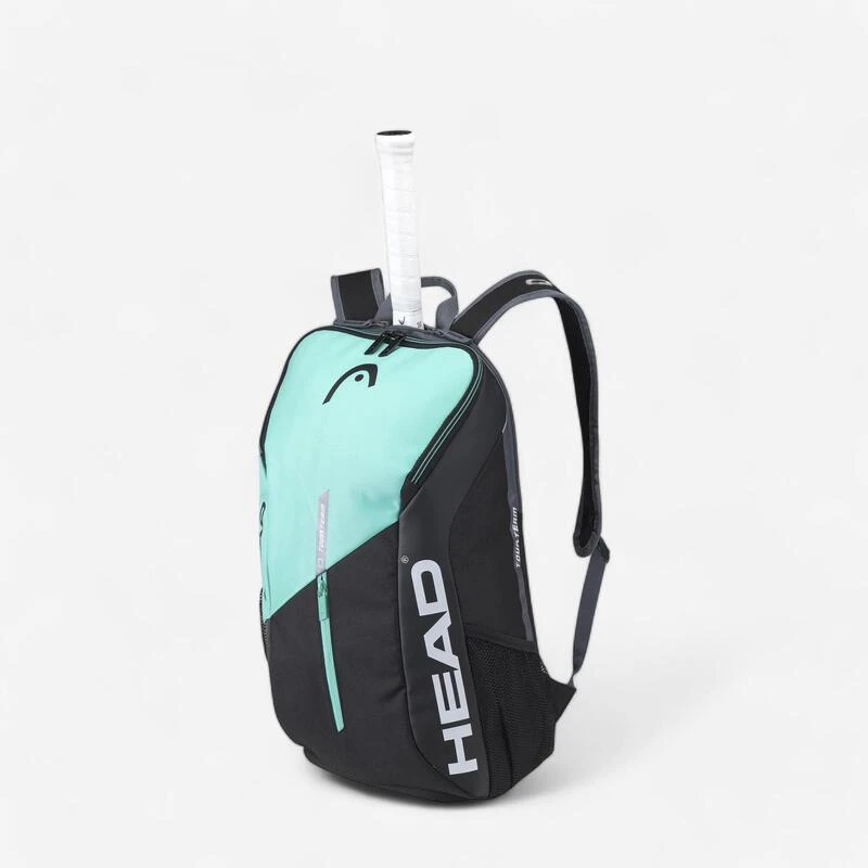 SAC A DOS DE TENNIS - HEAD TOUR 29L NOIR VERT 1 SAC A DOS DE TENNIS - HEAD TOUR 29L NOIR VERT
