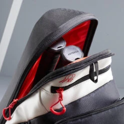 SAC A DOS TENNIS - ARTENGO XL Pro 38L Noir Blanc Rouge -Arten Tennis Magasin sac a dos tennis artengo xl pro 38l noir blanc rouge 7