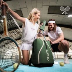 Sac à Dos Tennis Avec Compartiment Pour 1-2 Raquettes | 32L - Vert Wimbledon -Arten Tennis Magasin sac a dos tennis avec compartiment pour 1 2 raquettes 32l vert wimbledon 2