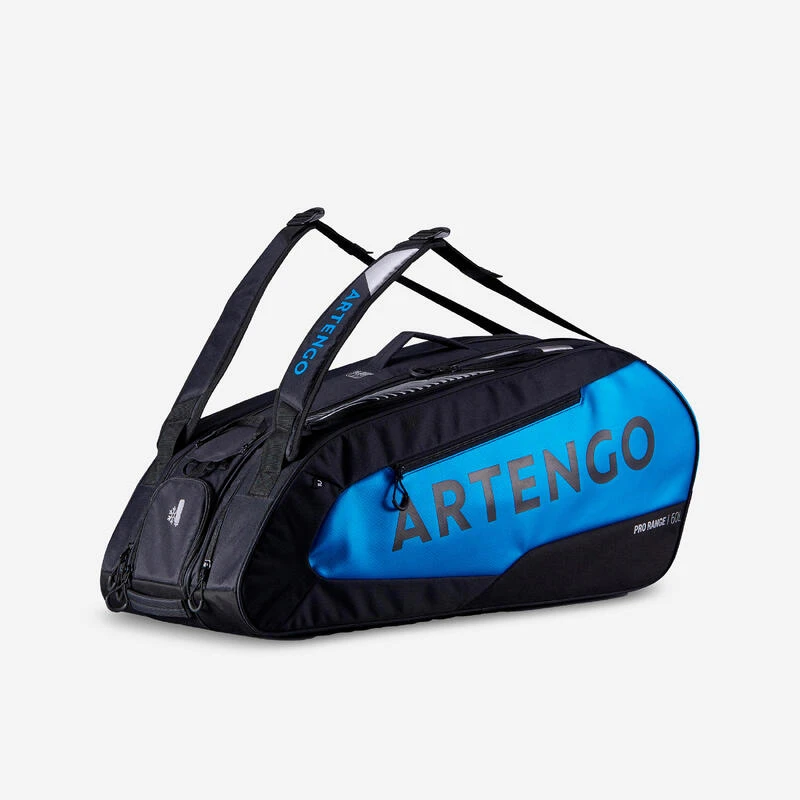 SAC DE TENNIS THERMOBAG - ARTENGO L PRO 9 RAQUETTES BLEU SPIN 1 SAC DE TENNIS THERMOBAG - ARTENGO L PRO 9 RAQUETTES BLEU SPIN