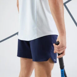 Artengo SHORT DE TENNIS HOMME - ESSENTIAL+ COURT BLEU MARINE 9 Artengo SHORT DE TENNIS HOMME - ESSENTIAL+ COURT BLEU MARINE -Arten Tennis Magasin short de tennis homme essential court bleu marine 4