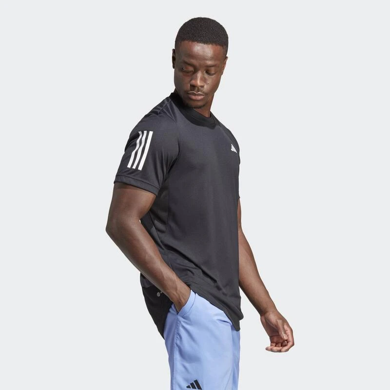 ADIDAS T-shirt De Tennis Club 3-Stripes 1 ADIDAS T-shirt De Tennis Club 3-Stripes