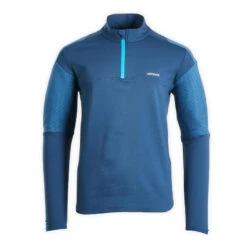 Artengo T-shirt De Tennis Manches Longues Thermic Garçon 1/2 Zip Turquoise -Arten Tennis Magasin t shirt de tennis manches longues thermic garcon 12 zip turquoise 6