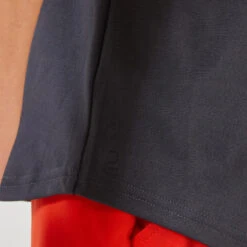 Artengo T-shirt Tennis Garcon - TTS 100 Gris -Arten Tennis Magasin t shirt tennis garcon tts 100 gris 4