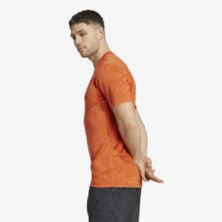 T-SHIRT TENNIS MANCHES COURTES HOMME - ADIDAS CLUB Rouge -Arten Tennis Magasin t shirt tennis manches courtes homme adidas club rouge 3