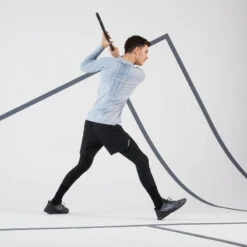 Artengo T-shirt Tennis Manches Longues Homme - Thermic Gris Clair -Arten Tennis Magasin t shirt tennis manches longues homme thermic gris clair 5