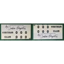 Tableau De Score Manuel - GRAND MODELE RECTO-VERSO -Arten Tennis Magasin tableau de score manuel grand modele recto verso 3