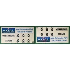 Tableau De Score Manuel - GRAND MODELE RECTO-VERSO -Arten Tennis Magasin tableau de score manuel grand modele recto verso 4