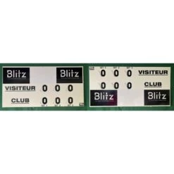 Tableau De Score Manuel - GRAND MODELE RECTO-VERSO -Arten Tennis Magasin tableau de score manuel grand modele recto verso 5