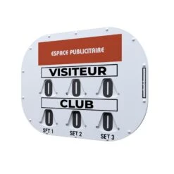 Tableau De Score Manuel - Modèle CLIPTEC -Arten Tennis Magasin tableau de score manuel modele cliptec 2