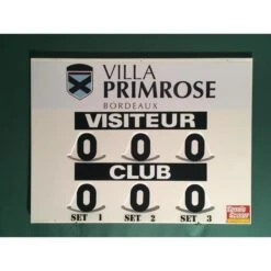 Tableau De Score Manuel - Modèle COMPACT -Arten Tennis Magasin tableau de score manuel modele compact 2