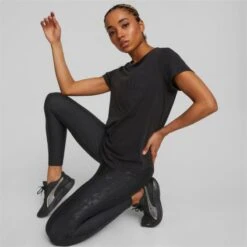 Trainingsshirt Safari Glam Damen PUMA -Arten Tennis Magasin trainingsshirt safari glam damen puma 2