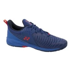 YONEX Chaussures De Tennis POWER CUSHION SONICAGE 3 CLAY Navy-Red -Arten Tennis Magasin yonex chaussures de tennis power cushion sonicage 3 clay navy red 3