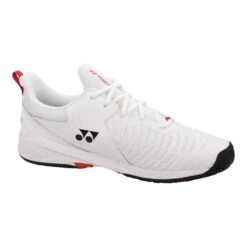 YONEX Chaussures De Tennis POWER CUSHION SONICAGE 3 White-Red -Arten Tennis Magasin yonex chaussures de tennis power cushion sonicage 3 white red 3